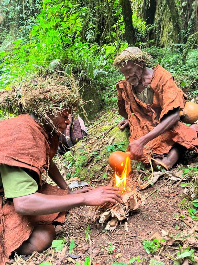 Fire-making the traditional way
