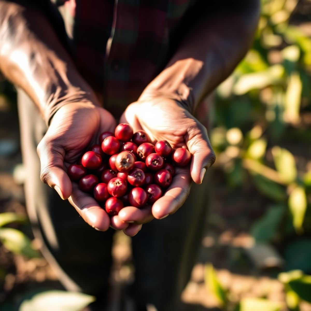 Ugandan coffee, from tree to cup