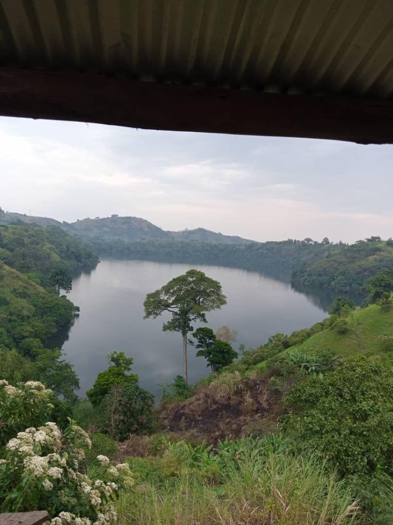 Crater lake viewpoint, Fort Portal