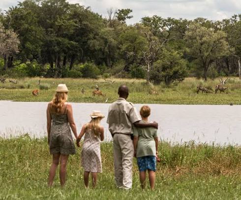 Family safari in Uganda