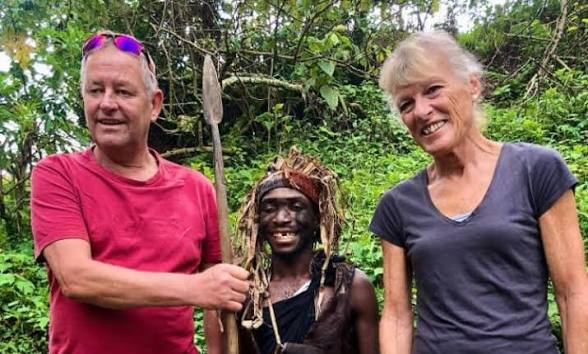 Cultural encounter in Uganda