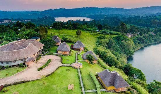 Tented camp interior