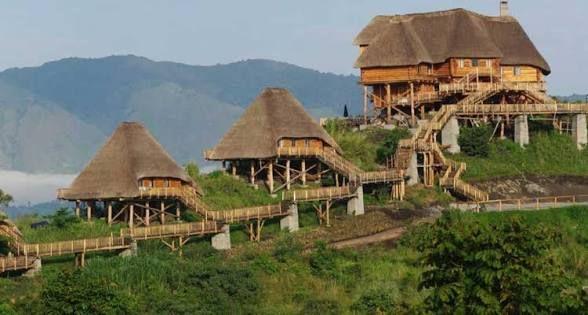 Lodge dining under the stars