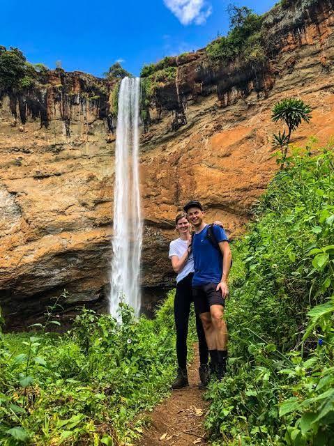 The Sipi Falls escarpment
