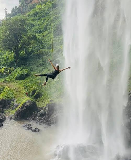 Sipi Falls from below